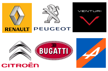 French Car Brands, Companies and Manufacturers