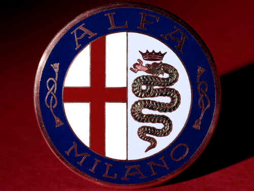 Old Alfa Romeo symbol