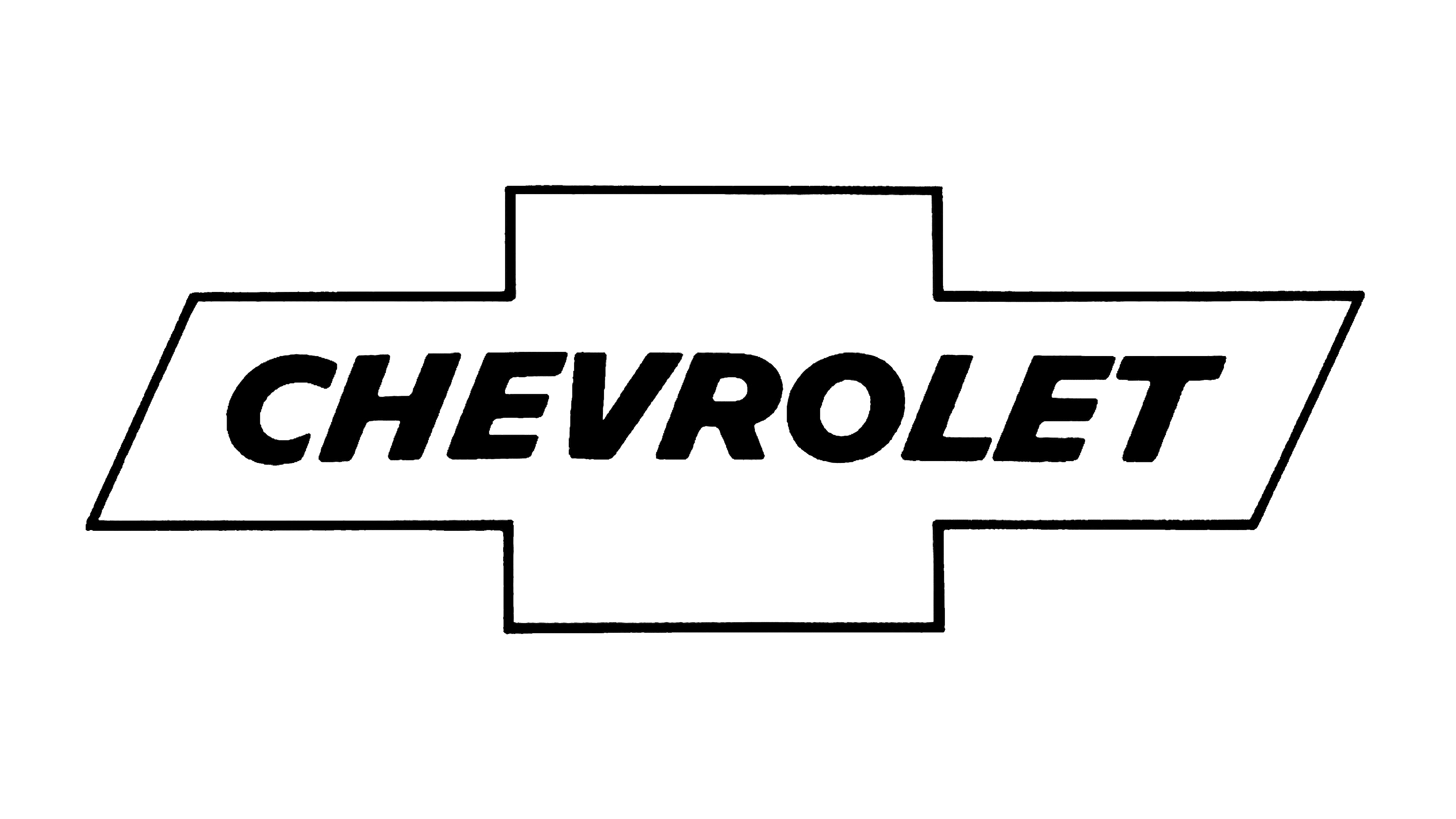 old chevrolet logo font