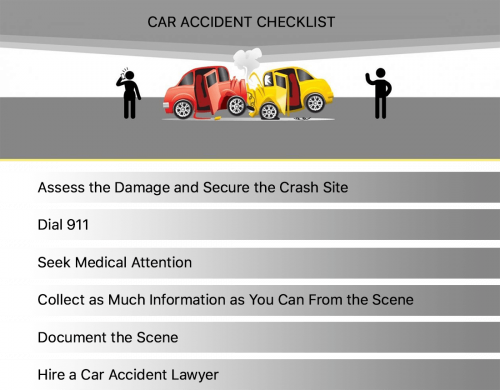 Car Accident Checklist 6 Things You Should Do Immediately
